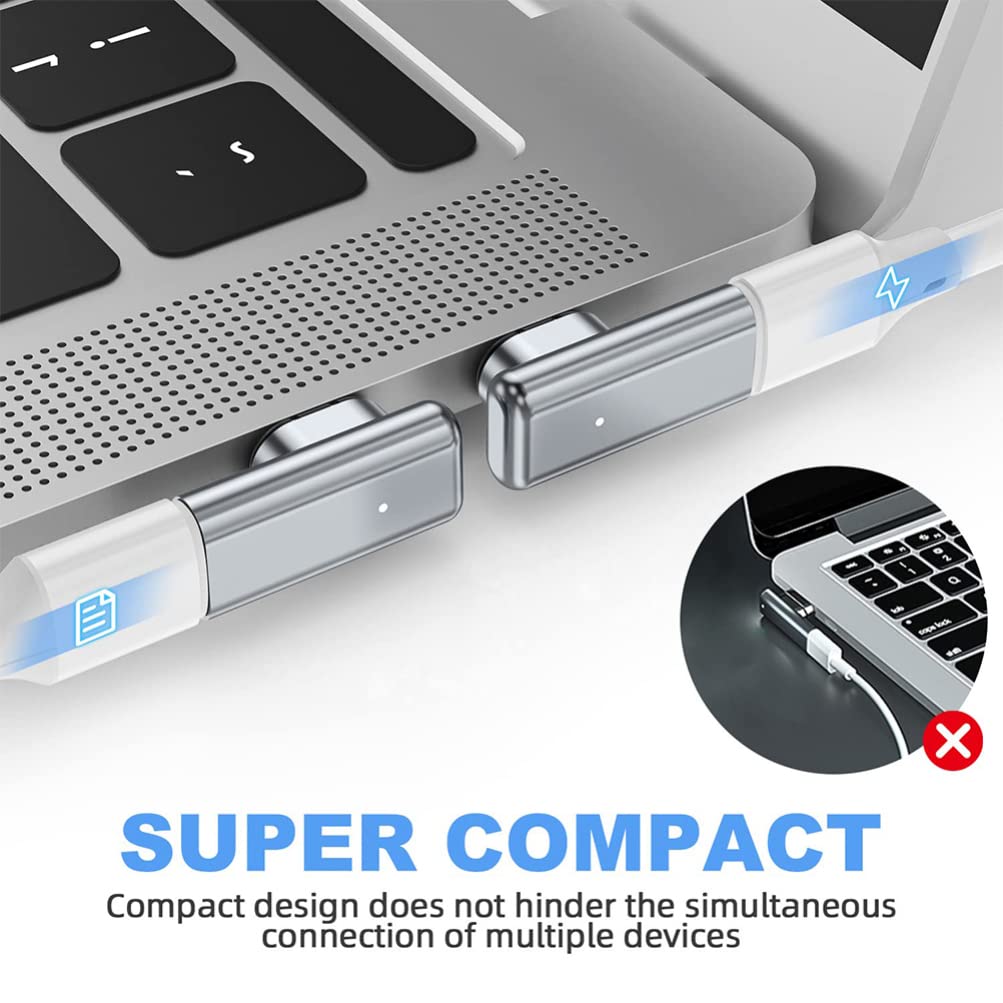 SUPVOX USB Adapters Pc Accessories Pc Accessories 1 Set Magnetic USB Cable Adapter Magnetic Phone Cable Adapter 100w USB-c 3.1 Adapter USB C Magnetic Adapter USB C Magnetic Adapter