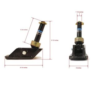 The ROP Shop | Heavy Duty (4) Plow Shoes & (2) Blade Guides for Meyer ST-78, ST-84, ST-90