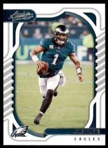 2022 panini absolute #72 jalen hurts nm-mt philadelphia eagles football trading card nfl