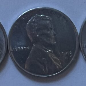 1943 PDS Lincoln Wheat Steel (WWII Era) Cent Penny Seller MS-63