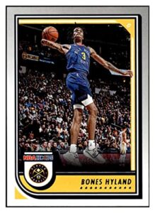 bones hyland 2022-23 panini nba hoops #192 nm+-mt+ nba basketball nuggets