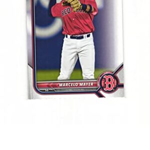 MARCELO MAYER 2022 Bowman Draft #BD123 Baseball Rookie RC Card Boston Red Sox