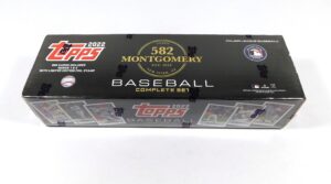 2022 topps 582 montgomery club mlb baseball factory sealed complete set sealed