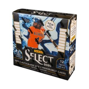 2020 panini select baseball hobby box (12 pks/bx)