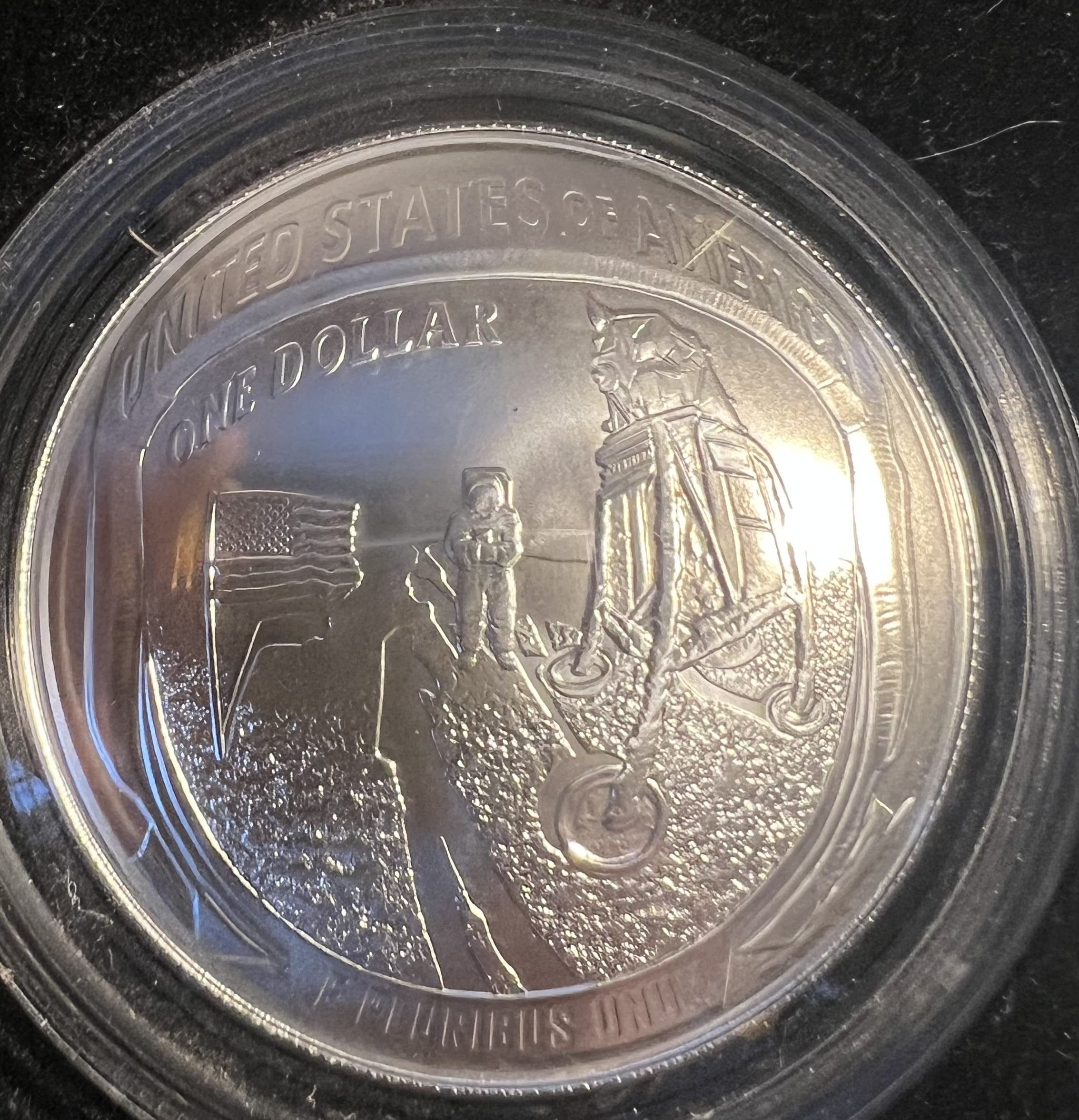 2019 P Apollo 11 50th Anniversary Commemorative Dollar US mint Proof