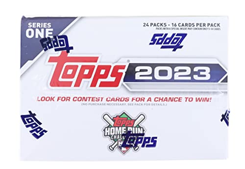 2023 Topps Baseball Series 1 Retail Display Box