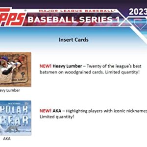 2023 Topps Series 1 Baseball Value Box