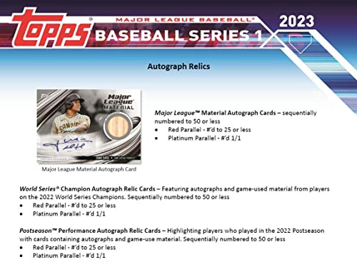 2023 Topps Series 1 Baseball Value Box