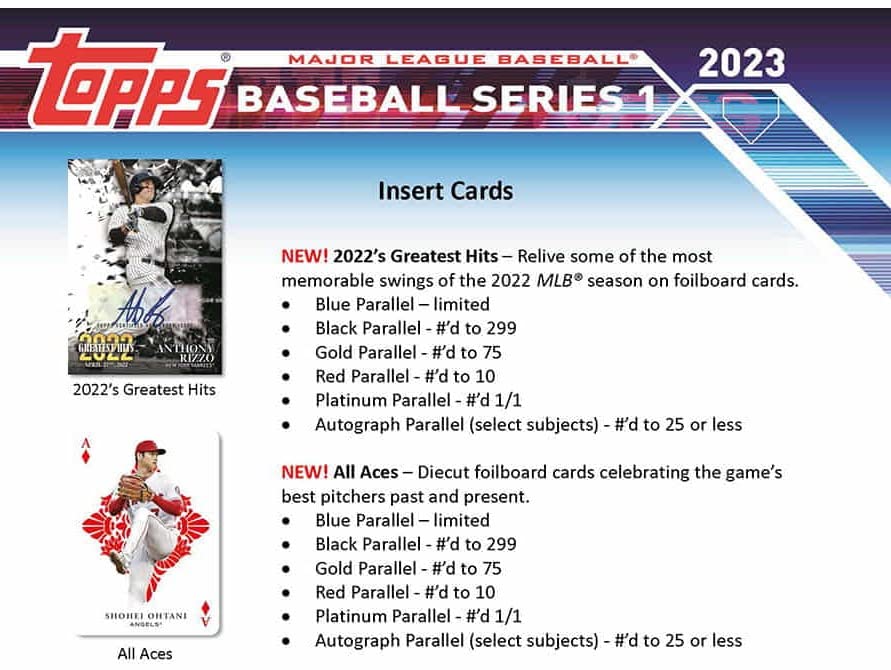 2023 Topps Series 1 Baseball Value Box