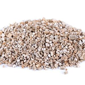 Organic Vermiculite - Small Granules - Excellent Soil Amendment for Plants and Bonsai (4 Quarts)