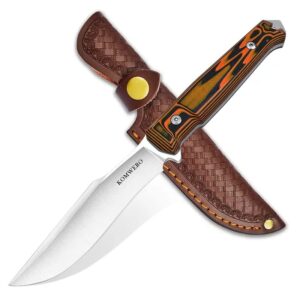 pocket knife for outdoor non-folding, multi-functional,tactical wilderness survival and camping