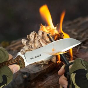 Pocket Knife For Outdoor Non-folding, Multi-functional,Tactical Wilderness Survival And Camping