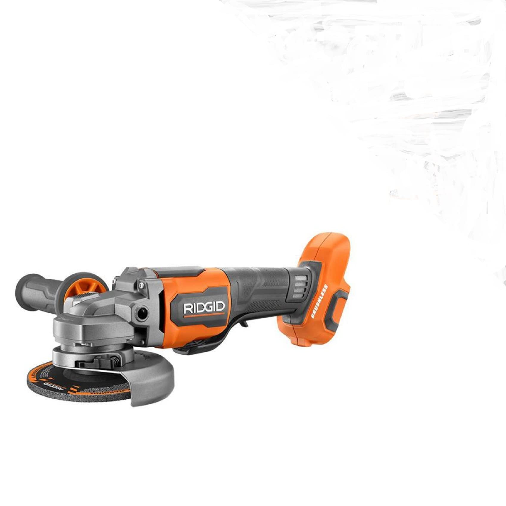 RIDGID 18V Brushless Cordless 4-1/2 in. Paddle Switch Angle Grinder (Tool Only) (Renewed)