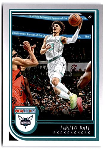 2022-23 Panini Hoops #90 LaMelo Ball Charlotte Hornets Basketball Trading Card