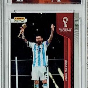 Certified Mint+ Lionel Messi 2022 Panini Instant #132 World Cup Golden Ball 1/6262 Trading Card