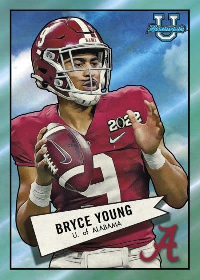 2022 Bowman Chrome University Football Value Box