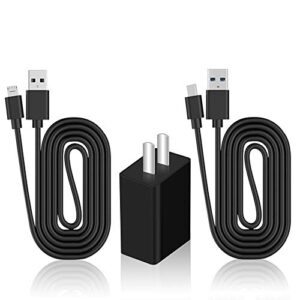 wider adjustable intelligent dual usb charing port power adapter extra long 3ft high rate type c male to usb 2.0 cable w/micro usb data sync charging cable for microsoft lumia 950 xl