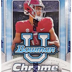 2022 Bowman Chrome University Football Hobby Box (24 Packs/4 Cards: 2 Autos)