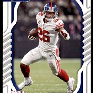 Football Trading Card NFL 2022 Panini Absolute #48 Saquon Barkley NM Near Mint NY Giants