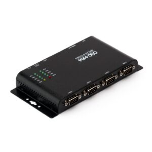 SOLLAE SYSTEMS Serial Ethernet Device Server, 4 Ports RS232/RS422/RS485, CSC-H64