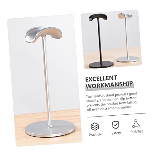 NUSITOU Headphone Stand Computer Holder Headphone Holder Hardware Brackets Headphone Accessories Headphones Stand Computer Stands Headphone Display Stand Aluminum Alloy Headset Manager