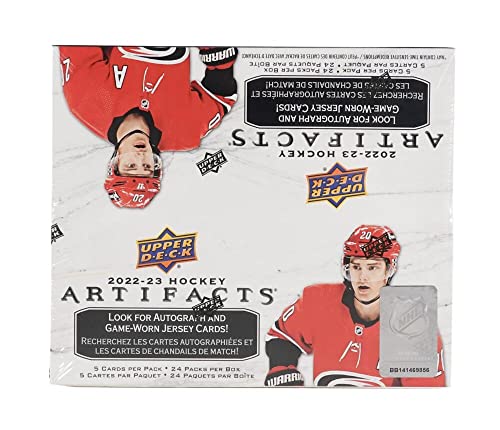 2022-23 Upper Deck Artifacts Hockey Retail 24-Pack Box