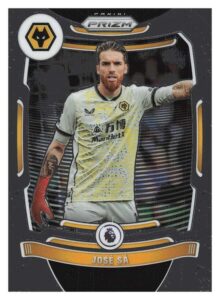 2021-22 panini prizm premier league #46 jose sa wolverhampton wanderers soccer official trading card of the pro