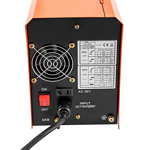 DNYSYSJ 3 in1 MIG Welder Dual Voltage Input 110V/220V Suitable for MIG, MMA and LIFT TIG