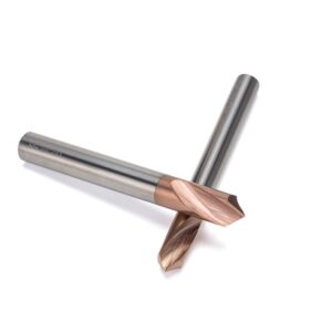 creap 1pc 90 degree center drill tungsten carbide point drill centering positioning drill 45 degree angle tool chamfer drill (size : h131020150)