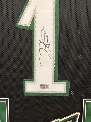 Jalen Hurts Autographed Hand Signed Custom Framed Philadelphia Eagles Jersey - Tristar COA