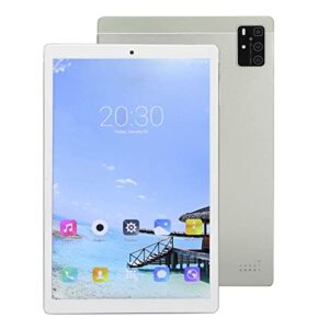 vingvo tablet pc, 100‑240v for android10 10in tablet 2.4g 5g dual band for students (us plug)