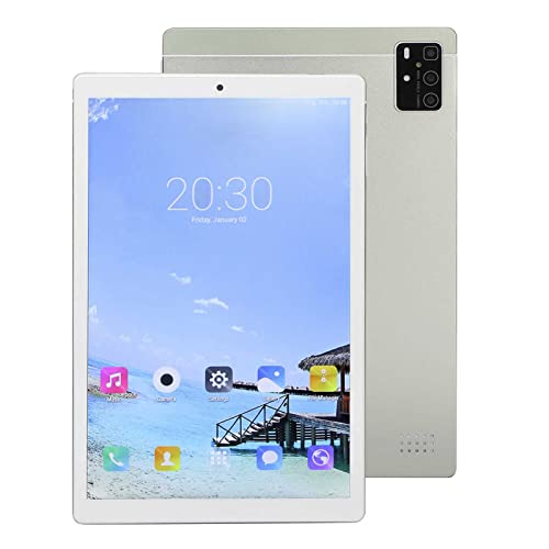 VINGVO Tablet PC, 100‑240V for Android10 10in Tablet 2.4G 5G Dual Band for Students (US Plug)