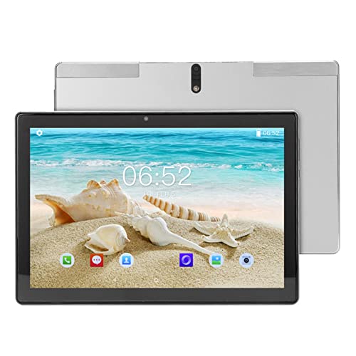 Jaerb HD Tablet, 100-240V 10.1in Tablet 8MP Front 20MP Rear for Android8.1 for Drawing (US Plug)