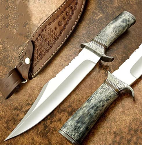 Handmade knife the masks steel knife pocket knife played one blade 10 inches