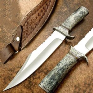 Handmade knife the masks steel knife pocket knife played one blade 10 inches