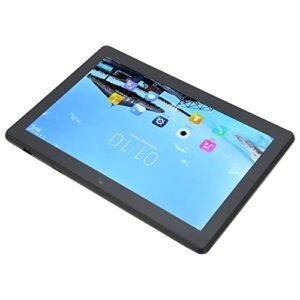 tablet pc, 5g wifi dual band 100-240v low blue light technology support 128gb memory card octa core 8 inch hd tablet for reading for gaming for android 10(black)