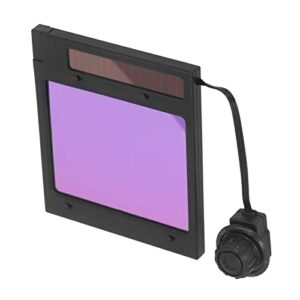 Welding Helmet Lens, Sensitive Arc Sensor, Industrial Use Protective Auto Darkening Welding Filter for Welders