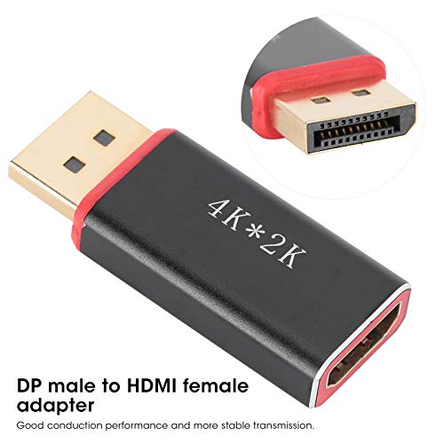 DP to HDMI Adapter, Lightweight DP Male to HDMI Female Adapter for Computer Accessories