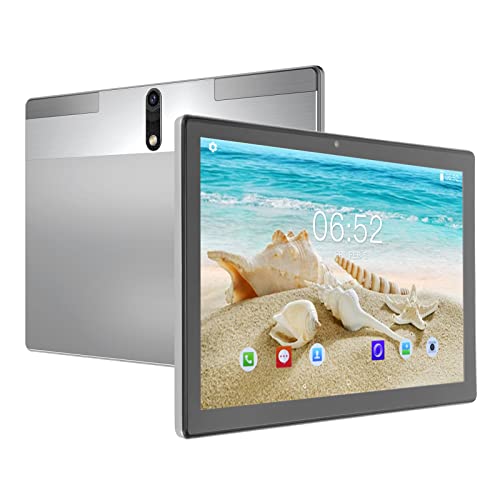 10.1in Tablet, 1920x1200 Resolution 8MP Front 20MP Rear Octa Core HD Tablet for Android8.1 for Writing (US Plug)