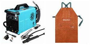 duratech 140 am mig welder with 36" leather apron