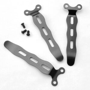 brassu stainless steel back clip pocket clip knife accessories knife diy parts
