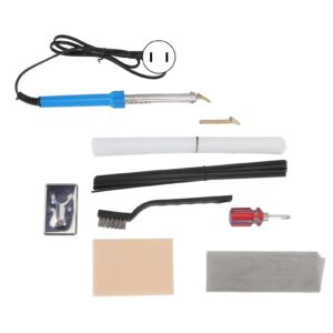 Biitfuu Plastic Welding Kit for Surface Repair Stainless Steel for Canoes with Plastic Welder and Rods Set (US Plug 110V 60HZ)