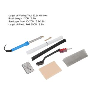 Biitfuu Plastic Welding Kit for Surface Repair Stainless Steel for Canoes with Plastic Welder and Rods Set (US Plug 110V 60HZ)