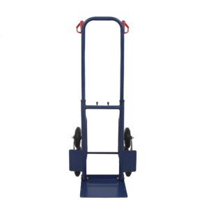 RJDOUJIN 440lbs Heavy Duty Stair Climbing Moving Dolly Hand Truck Warehouse Appliance Cart Blue