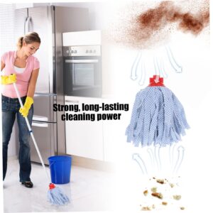 CIYODO 2pcs Mop Replacement Head Cotton Floor Cleaning Easy Cleaning Mop Replace Microfiber Cloth Mop Refill Wet Mop Head Refill Floor Mop Heads Mop Refills Floor Mops Components Sponge