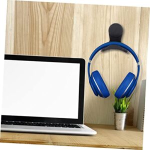 Parliky 6pcs Headphone Hanger Headset Sound Bar Stand Wall Clothes Rack Desk Hook Holder for Headphone Under Desk Hook for Headset Wall Hanger Rack Hook Desktop Wall Hanging TPU