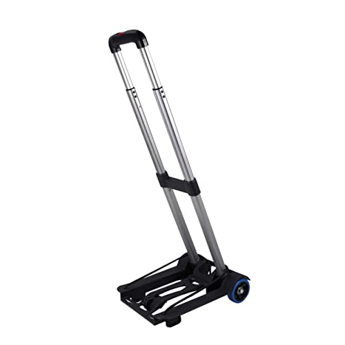 VILLFUL Foldable Dolly Utility Cart Foldable Rolling Cart Safe Dolly Hand Cart Foldable Luggage Cart Foldable Trolley Cart Foldable Hand Truck Hand Truck Foldable Portable