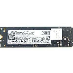 Solid State Drive SSS1C17658 8SSSS1C17658 Compatible Replacement Spare Part for Lenovo Micron 2210 MTFDHBA512QFD 512GB PCI Express 3.0 x4 TLC NVMe M.2 2280 Internal SSD