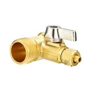 brass feed ball valve water filter adapter tee connector faucet reverse osmosis system for home water taps faucet