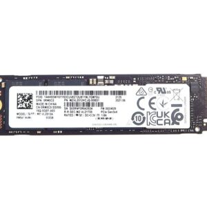 Solid State Drive RM0C0 0RM0C0 CN-0RM0C0 Compatible Replacement Spare Part for Dell Samsung PM9A1 MZ-VL2512A 512GB PCI Express 3.0 x4 TLC NVMe M.2 2280 Internal SSD.